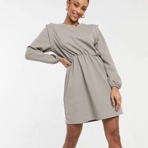 ASOS NWT Strong Shoulder Lagenlook Dress SIZE LARGE